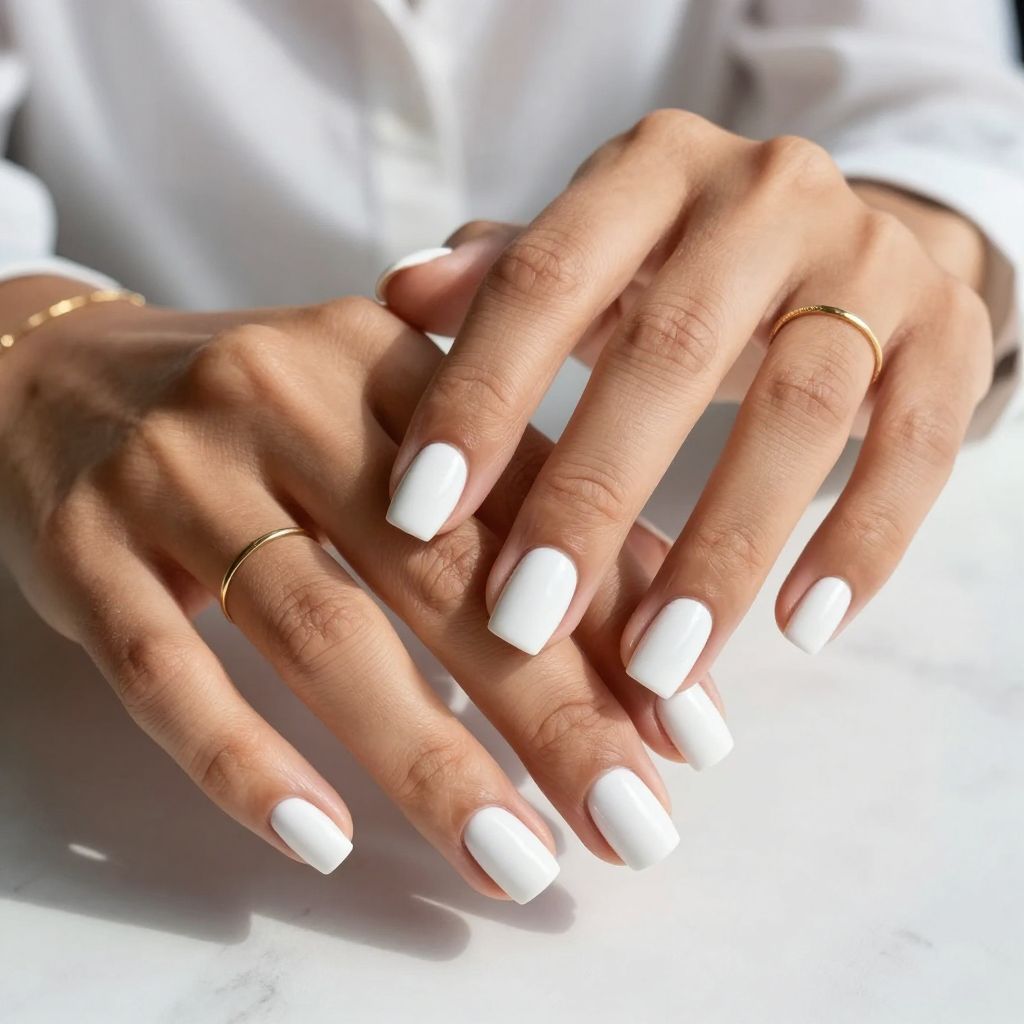 Minimalist White Squares