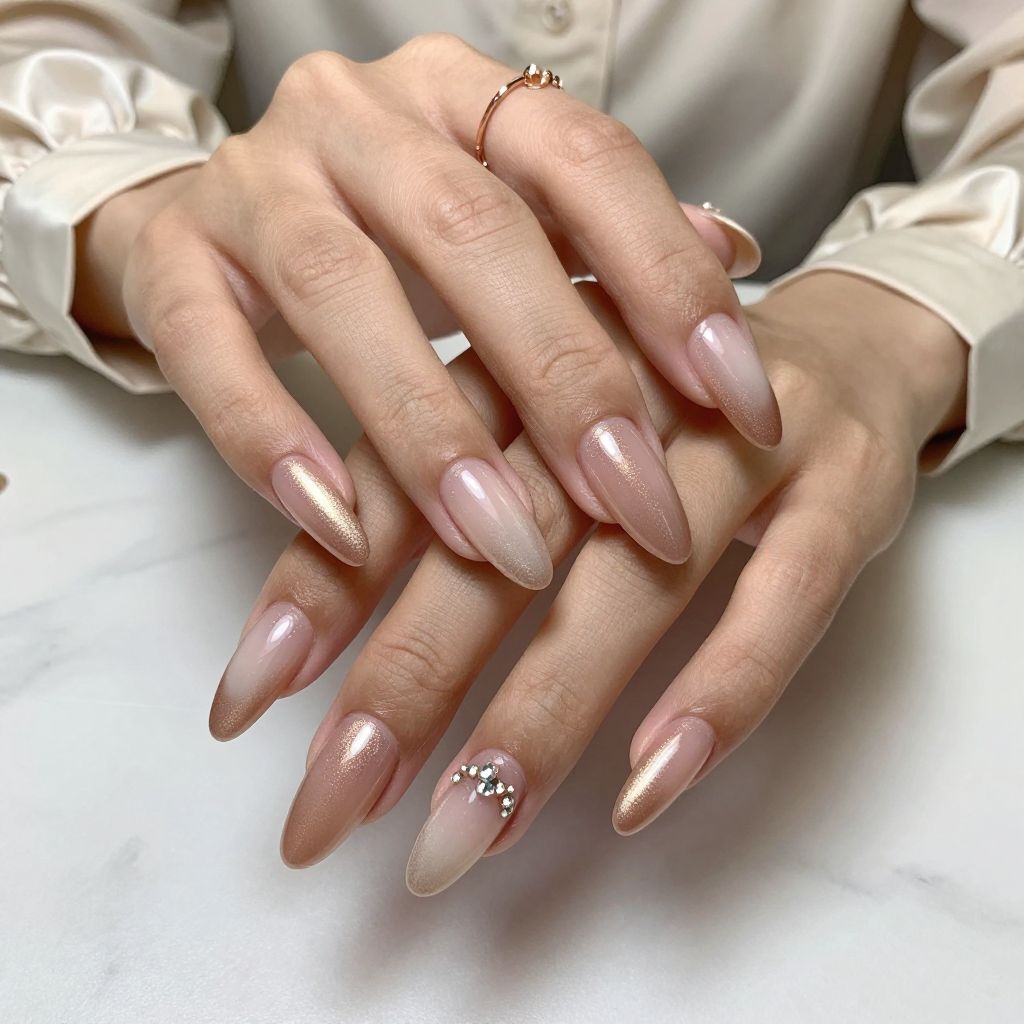 Rose Gold Glow Ombre