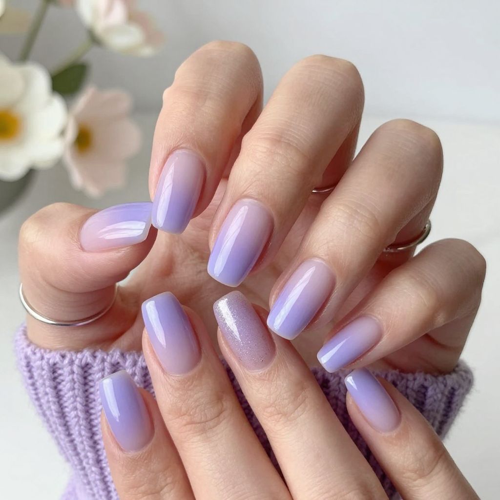 Lavender Mist Ombre