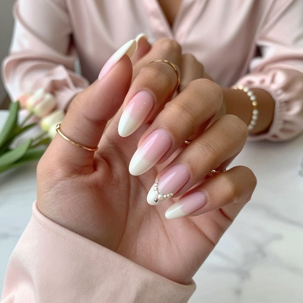 French Ombre With Glazed Shine