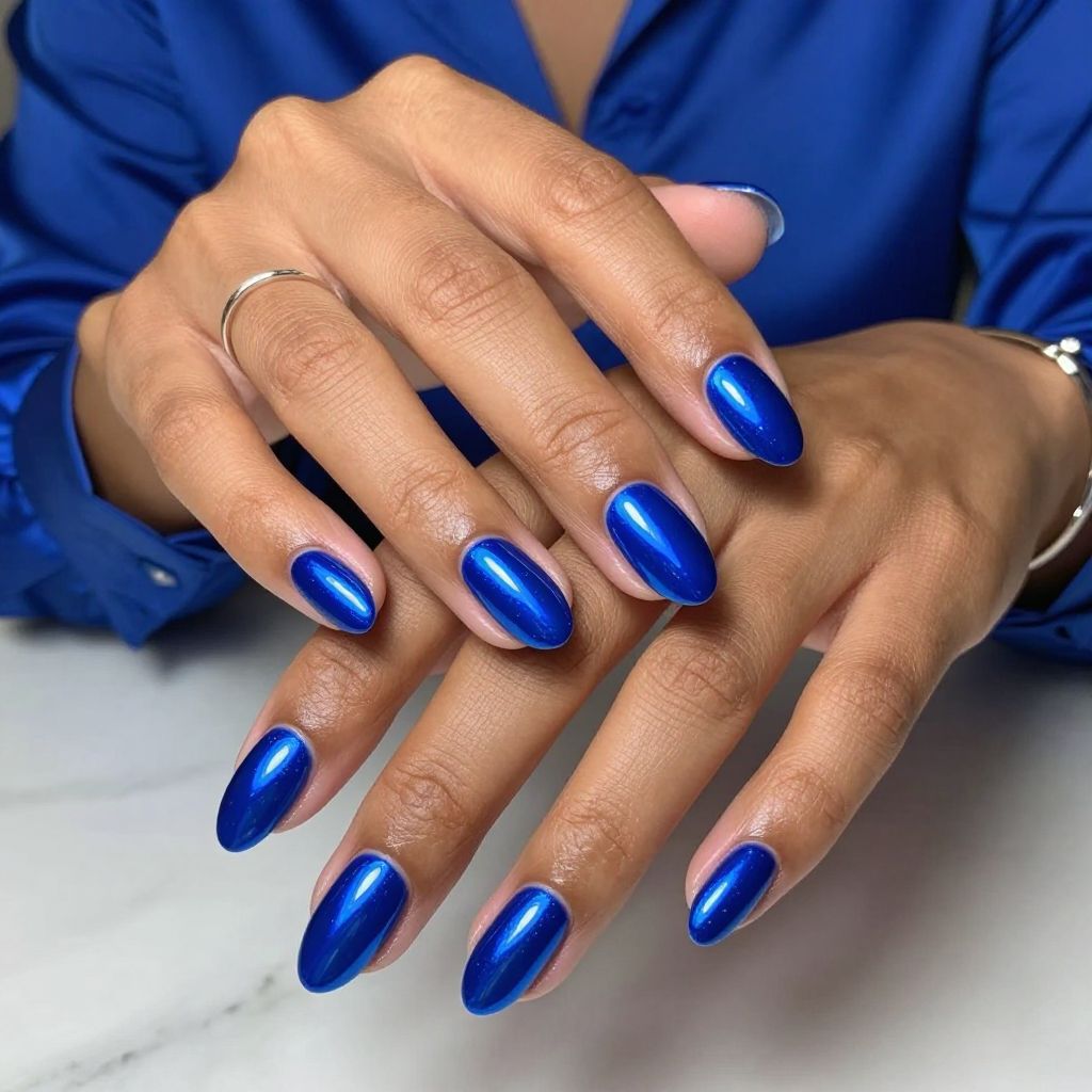 Electric Blue Chrome