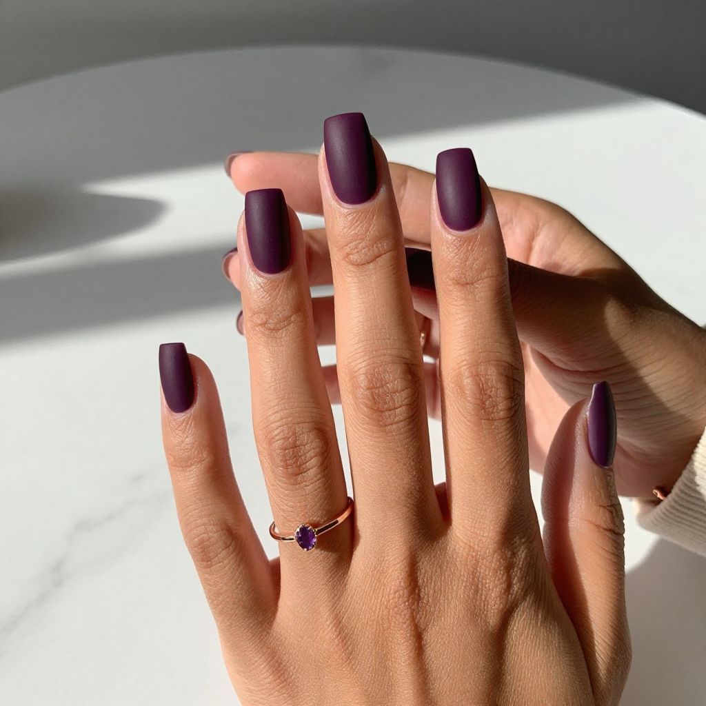 Velvet Plum Elegance