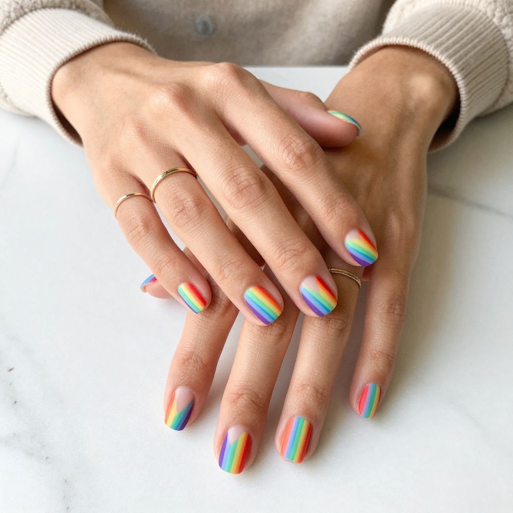 Rainbow Stripes Play