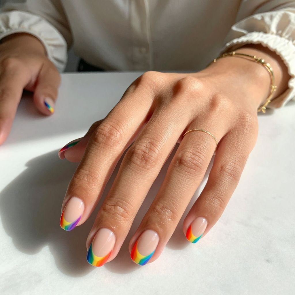 Half-Moon Rainbow Delight