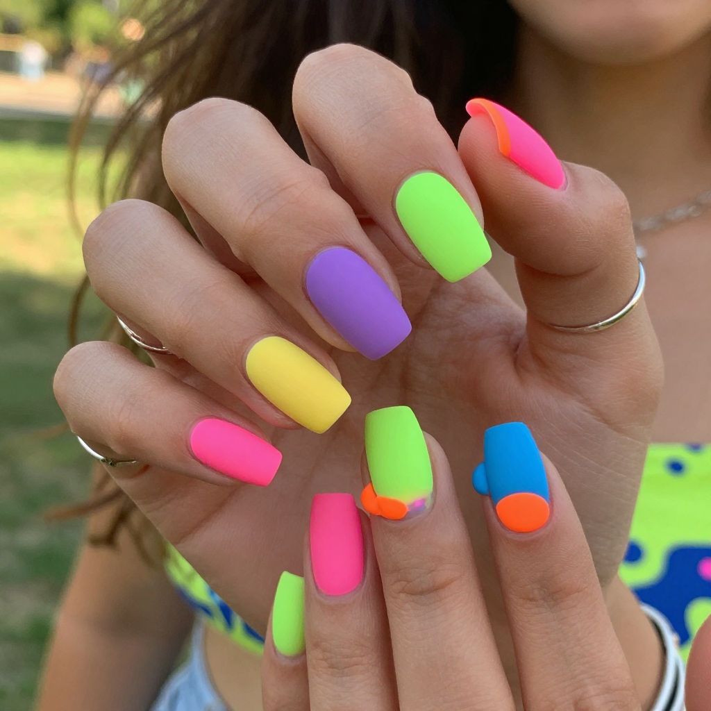 Neon Pop Rainbow