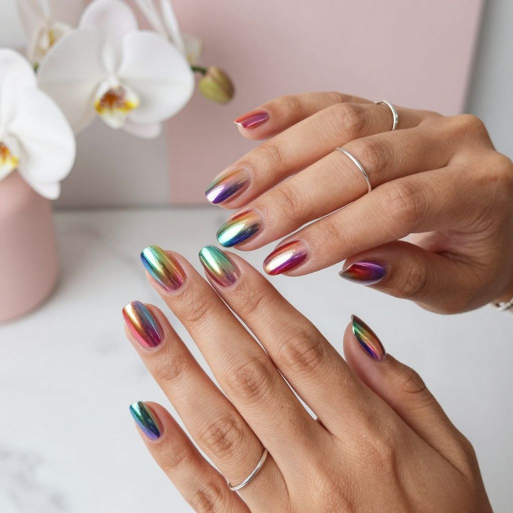 Chrome Rainbow Chic