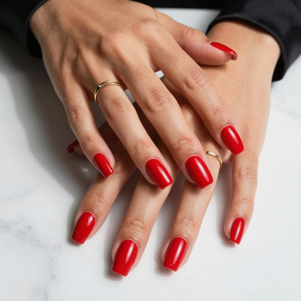 Glossy Fire Engine Red