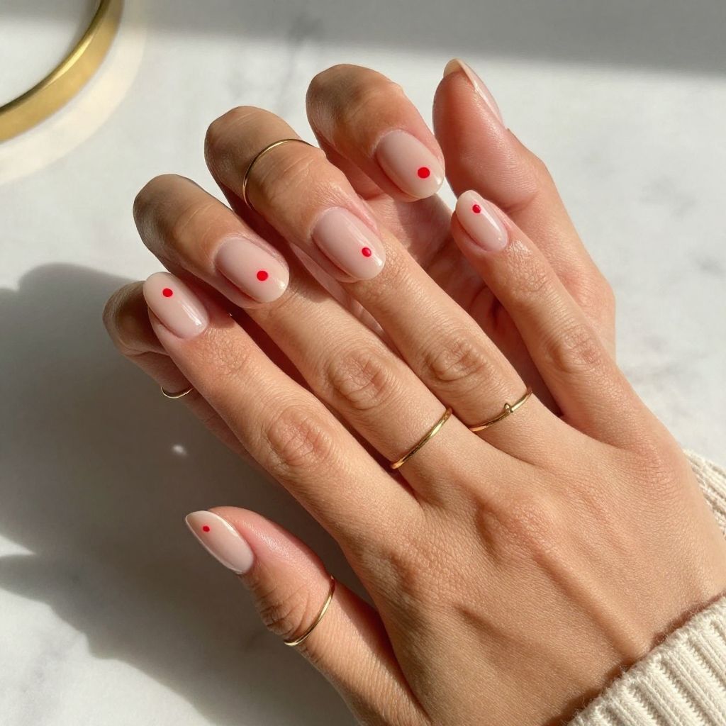 Minimal Red Dot Detail