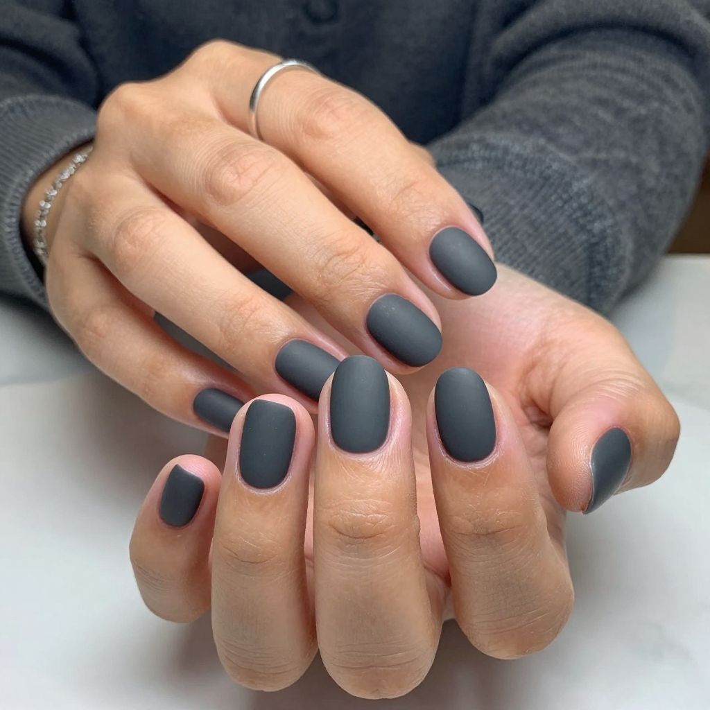 Stormy Gray with Matte Finishing