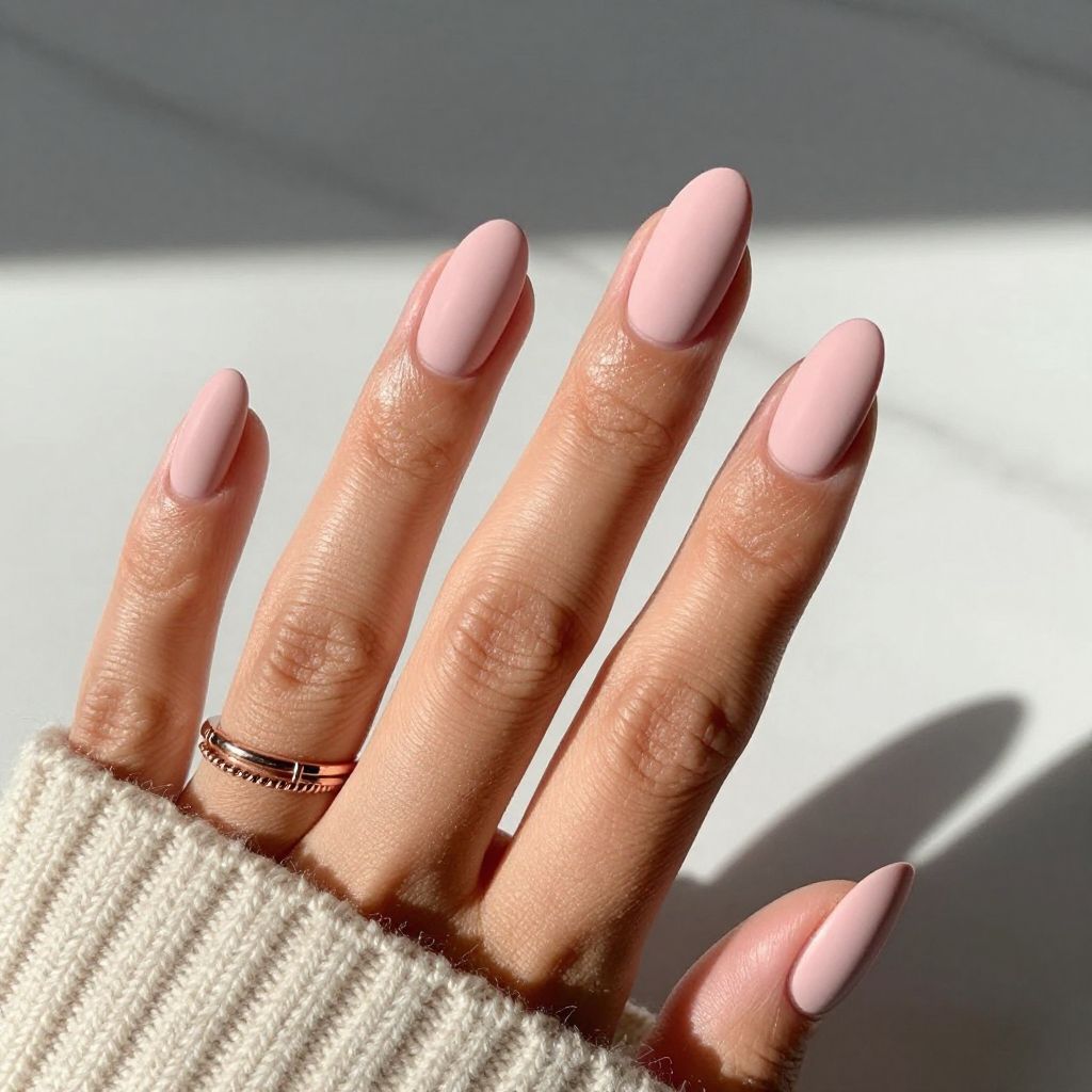 Soft Blush Matte Elegance