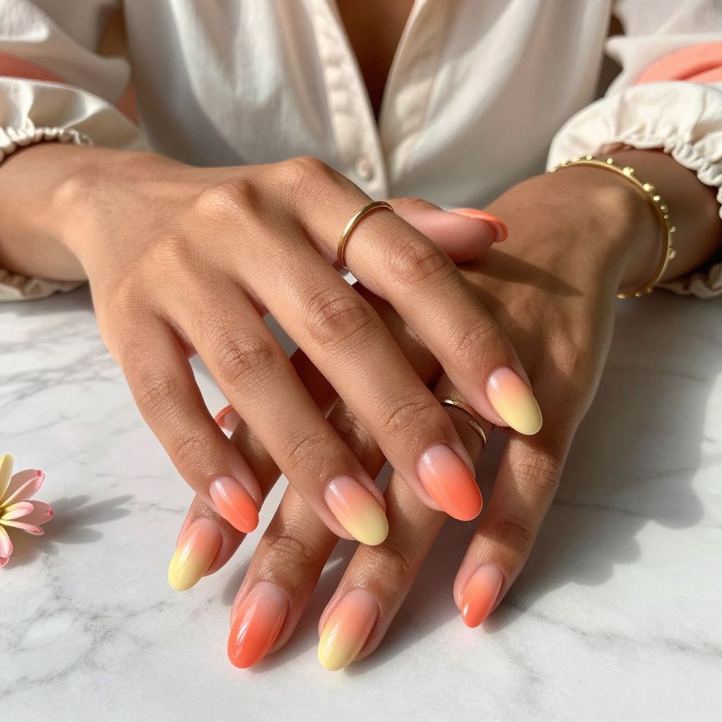 Coral Sunset Gradient