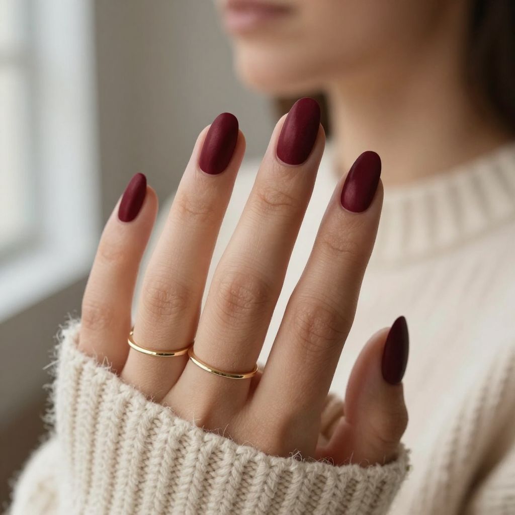 Satin Maroon Mystery