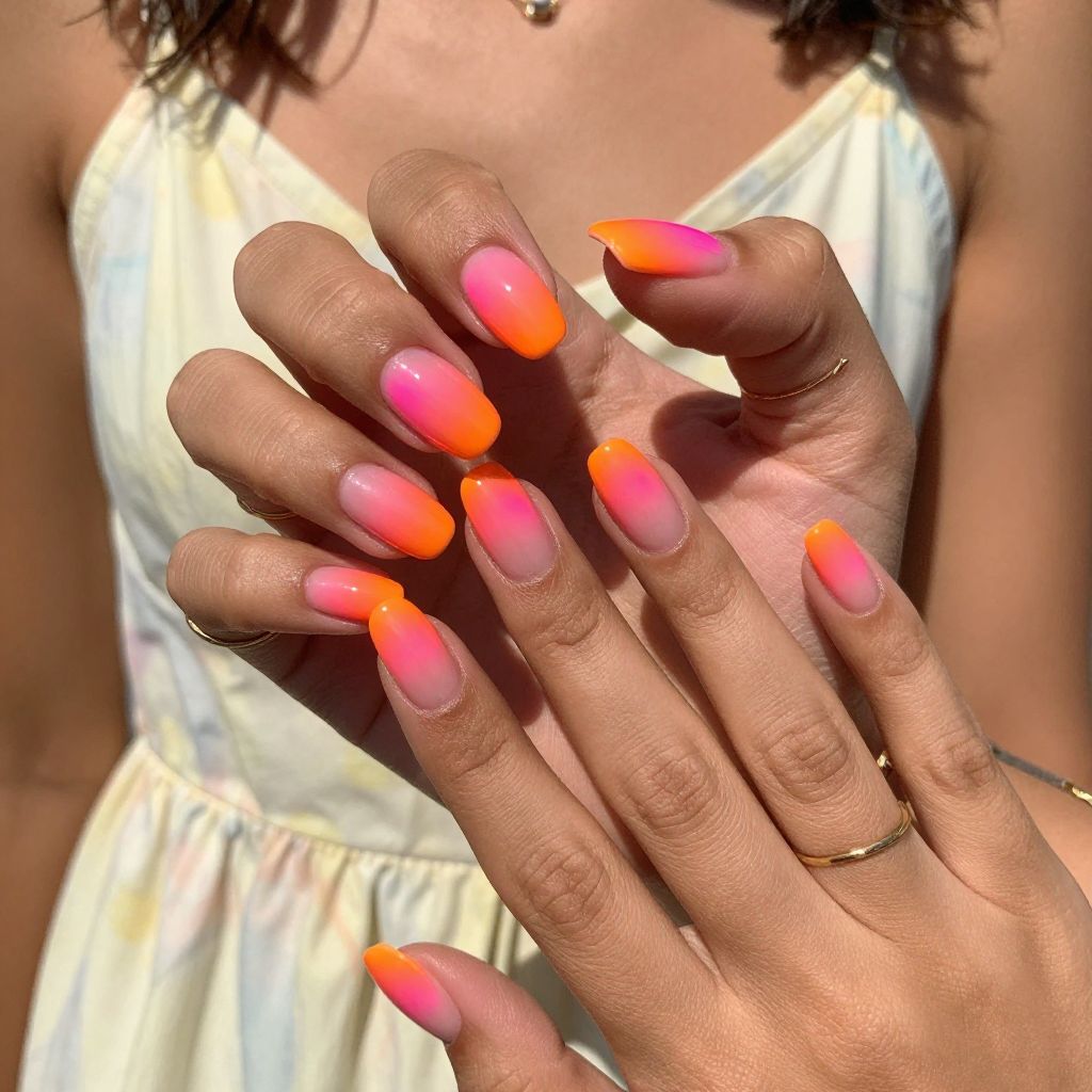 Neon Sunset Fade
