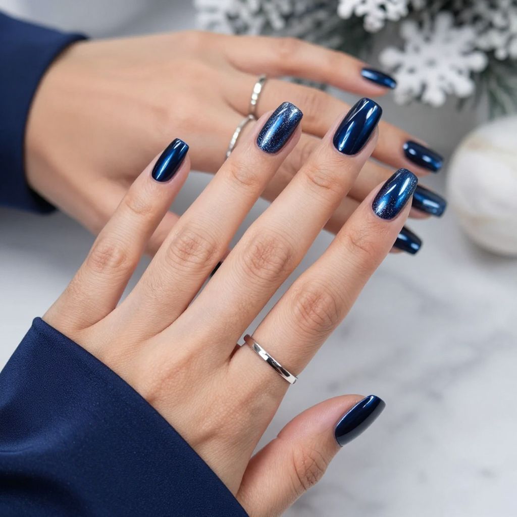 Midnight Blue Chrome
