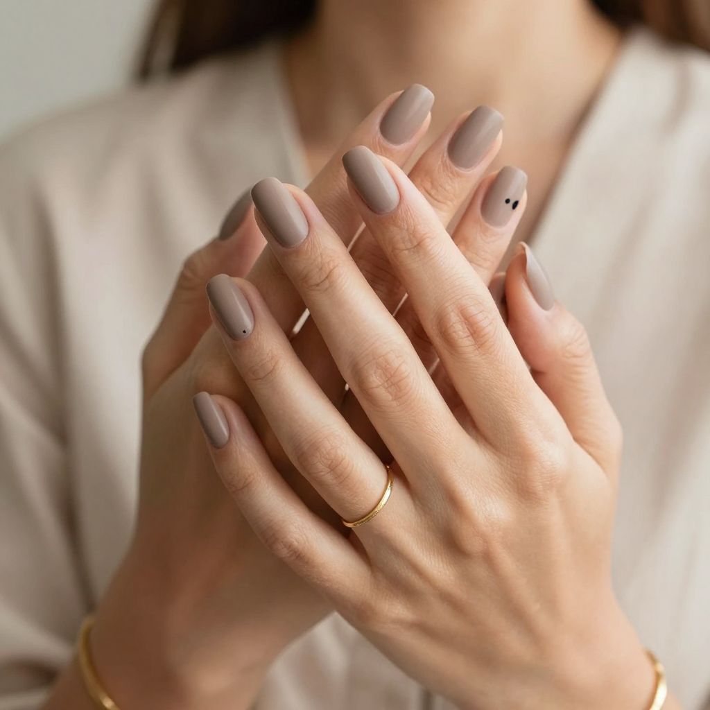 Matte Taupe Elegance
