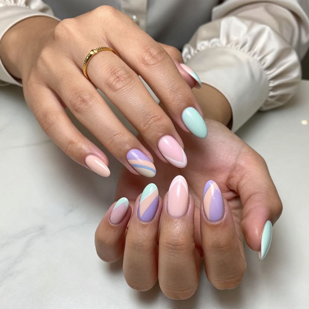 Pastel Geometric Chic