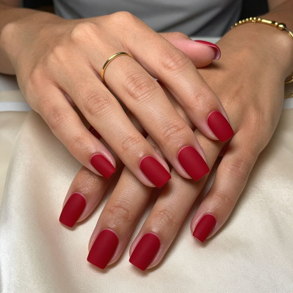 Bold Red Matte Classics