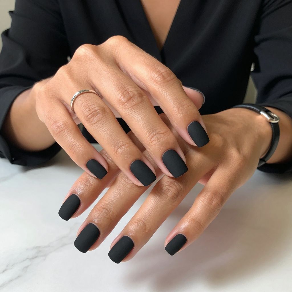 Matte Black Minimalism