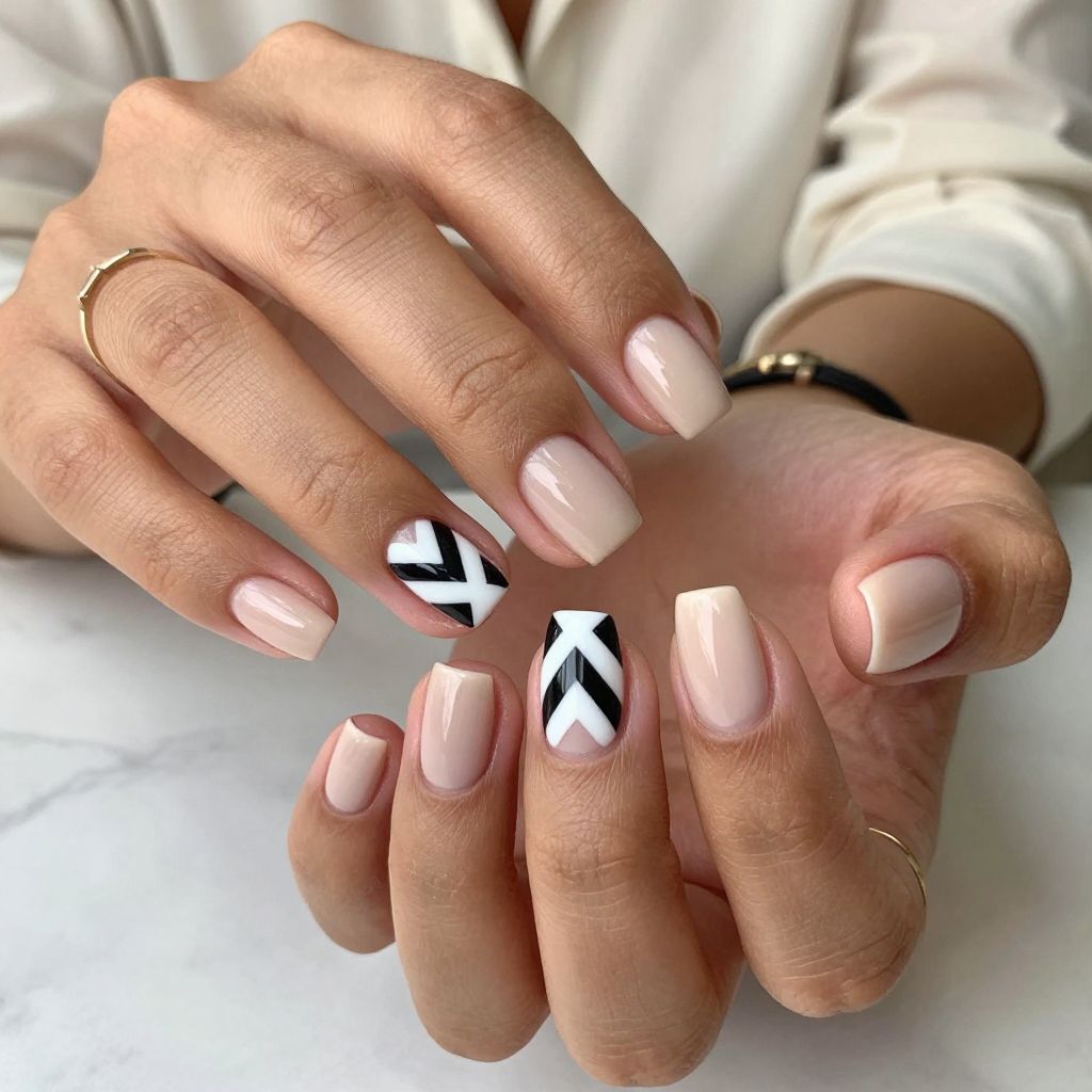 Chevron Cutout Chic