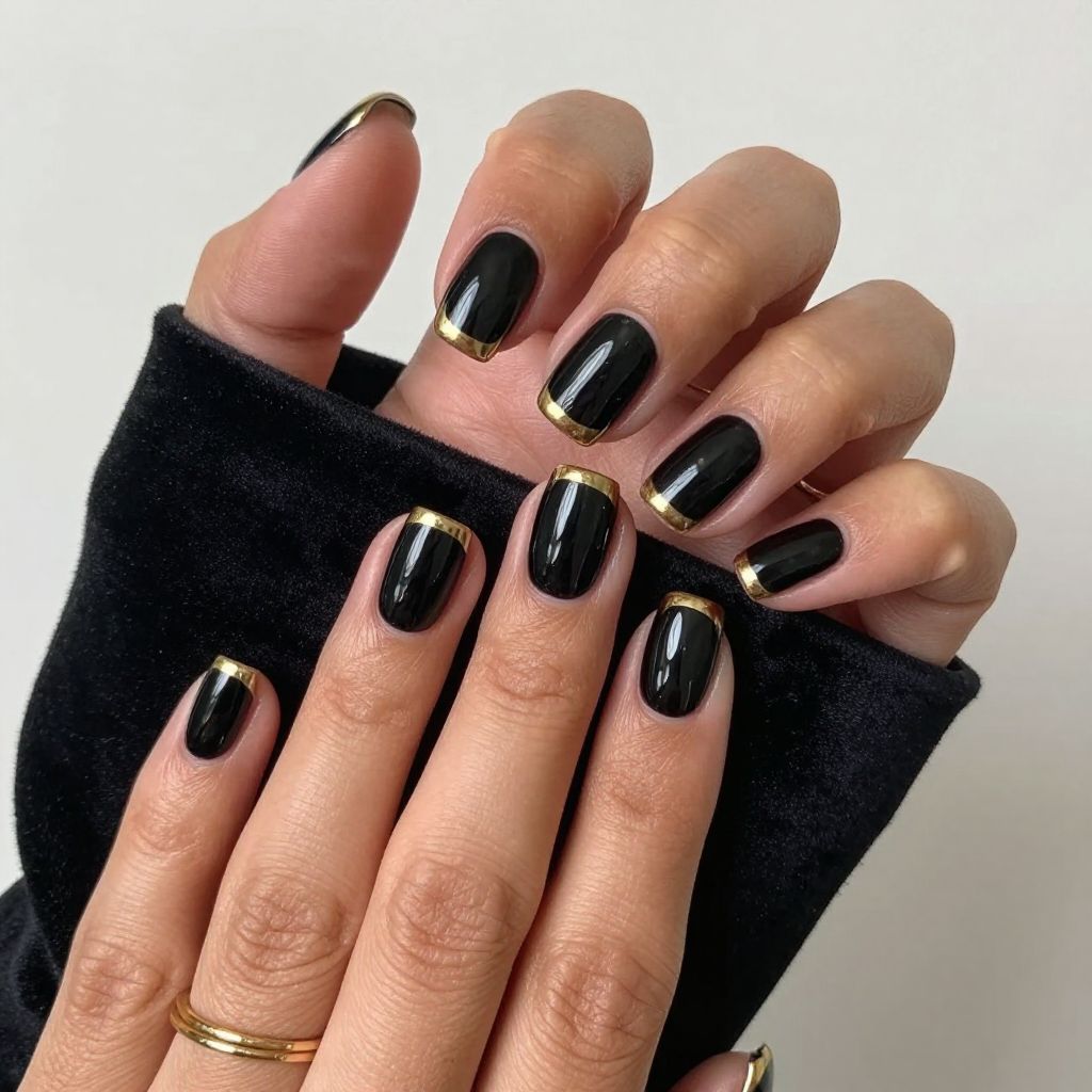 Black and Gold French Fusion