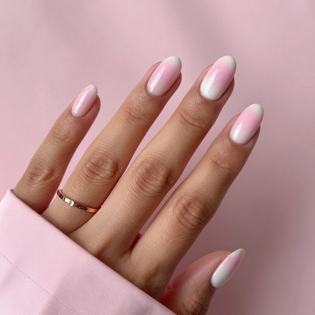 Cotton Candy Soap Pop Nail Design