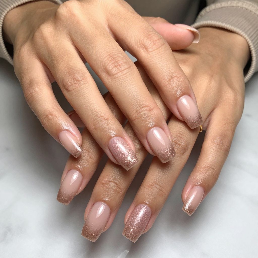 Glitter Ombre Romance