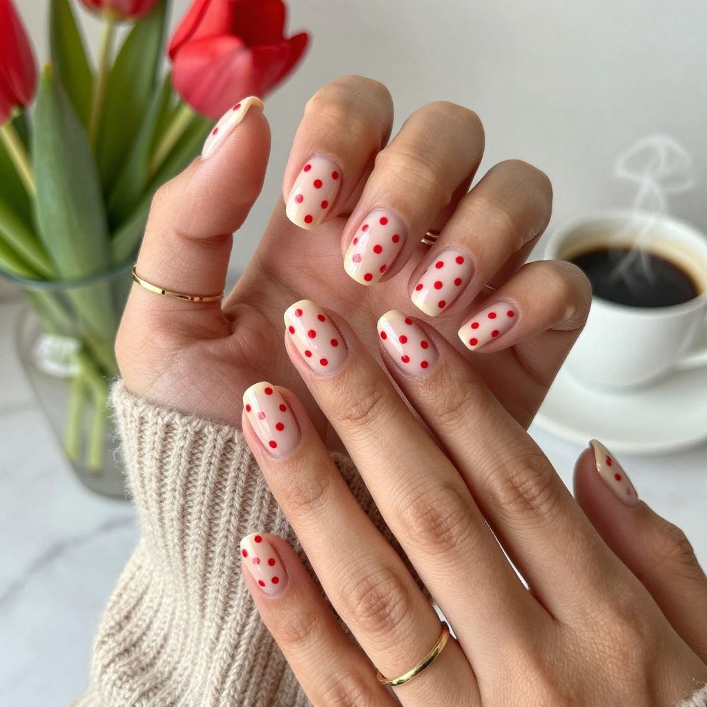 Playful Polka Dot Valentine