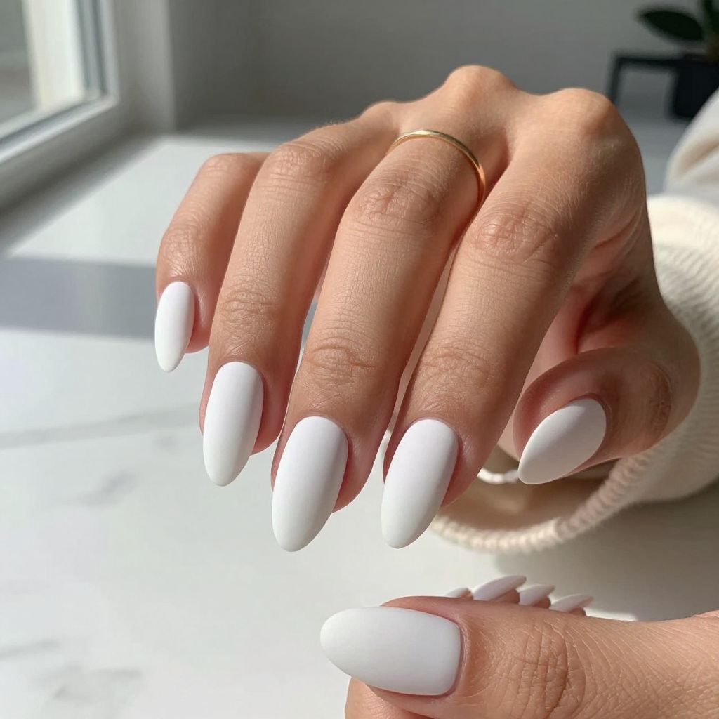 Classic Matte White Elegance