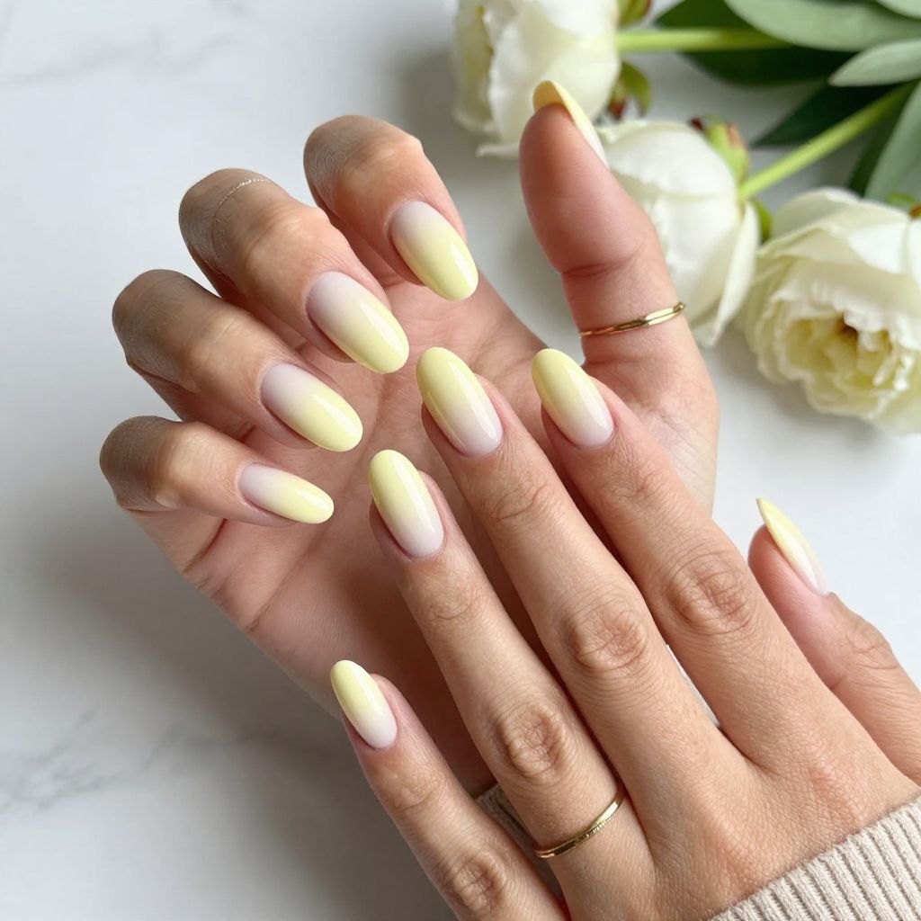 Pastel Yellow Ombre
