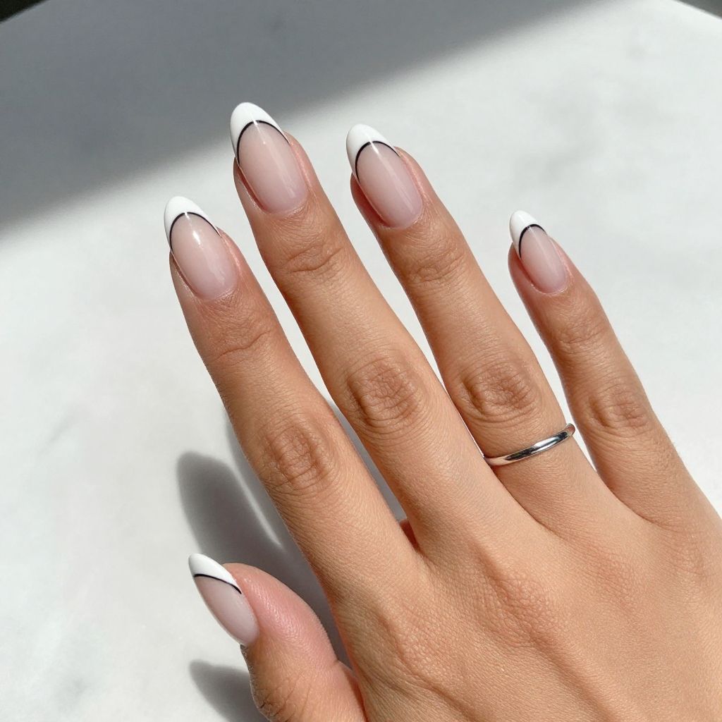 Minimalist Negative Space French