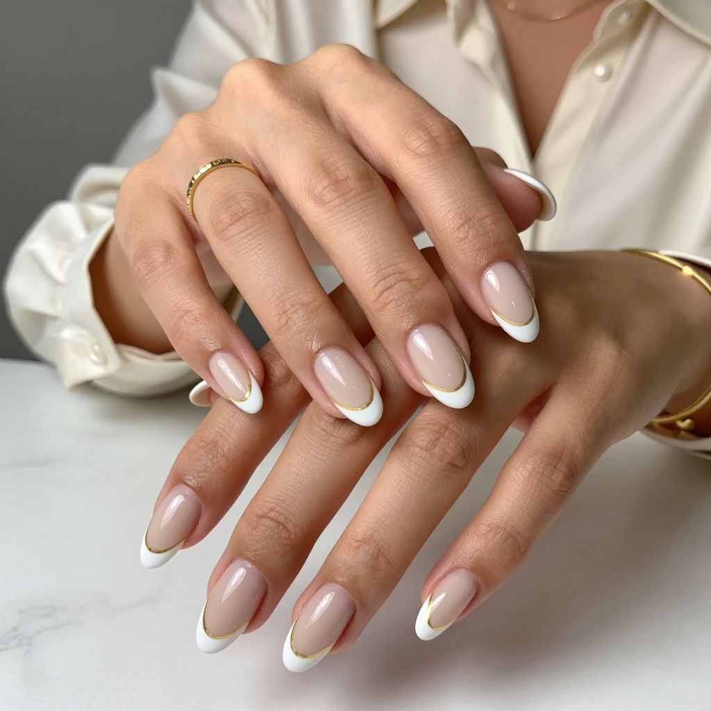 French with Gold Lining