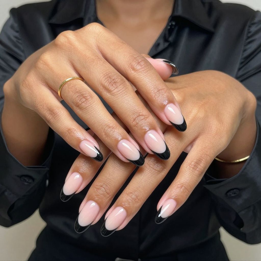 Black Tipped Almond French
