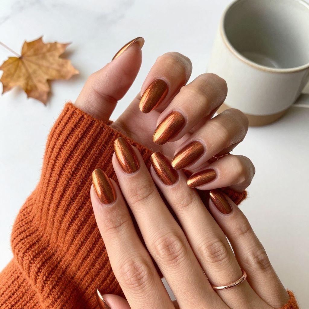 Rustic Copper Charm