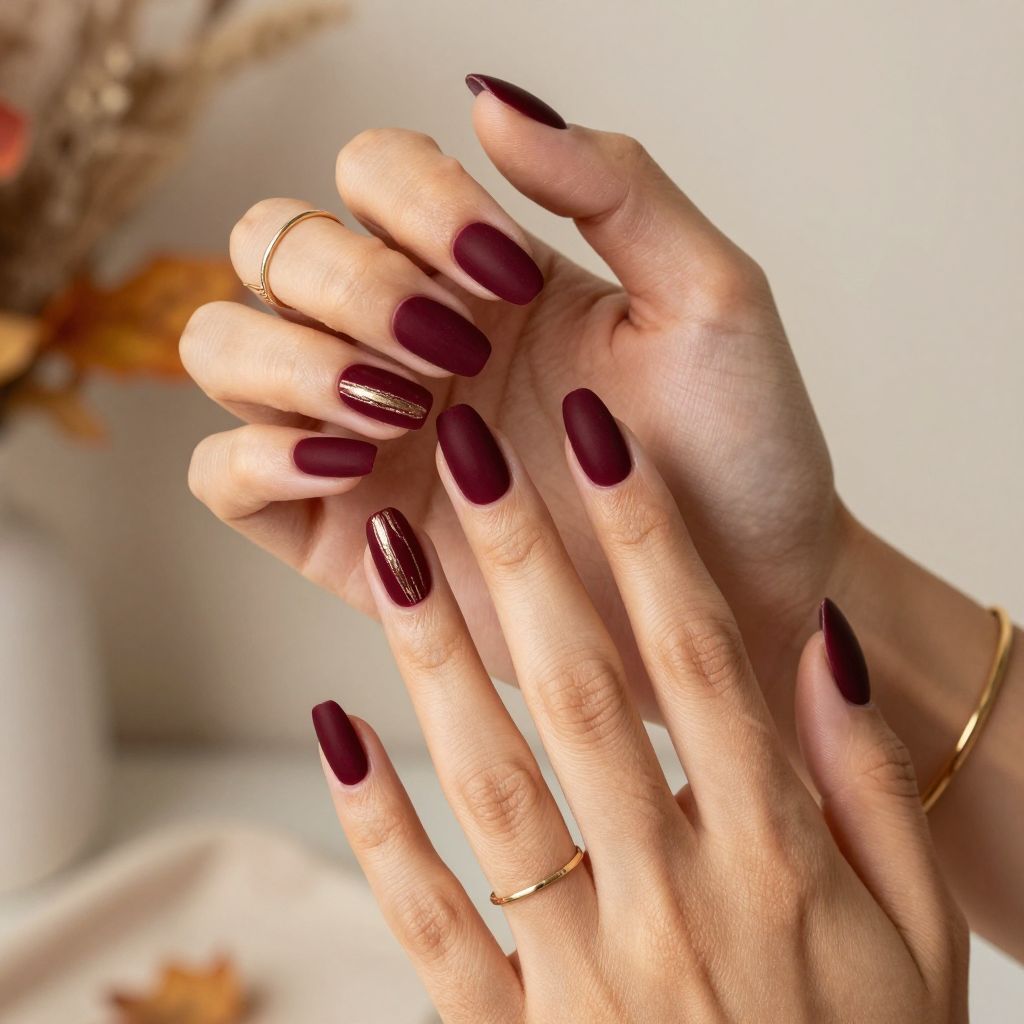 Velvet Burgundy Elegance