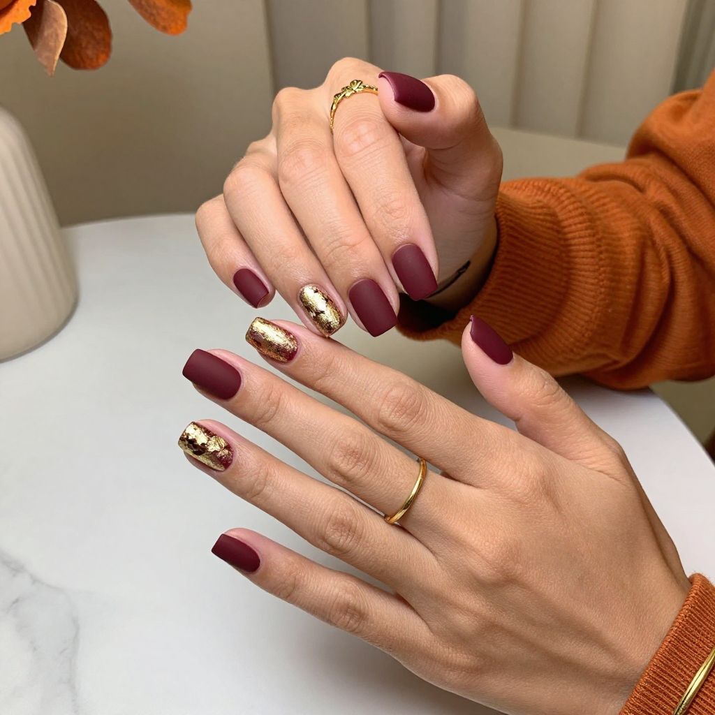 Golden Foil Accent