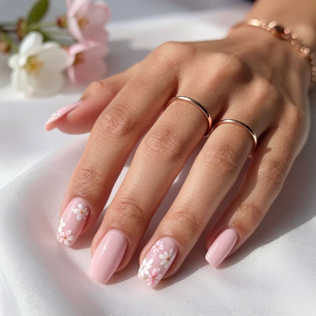 Baby Pink Floral Delights