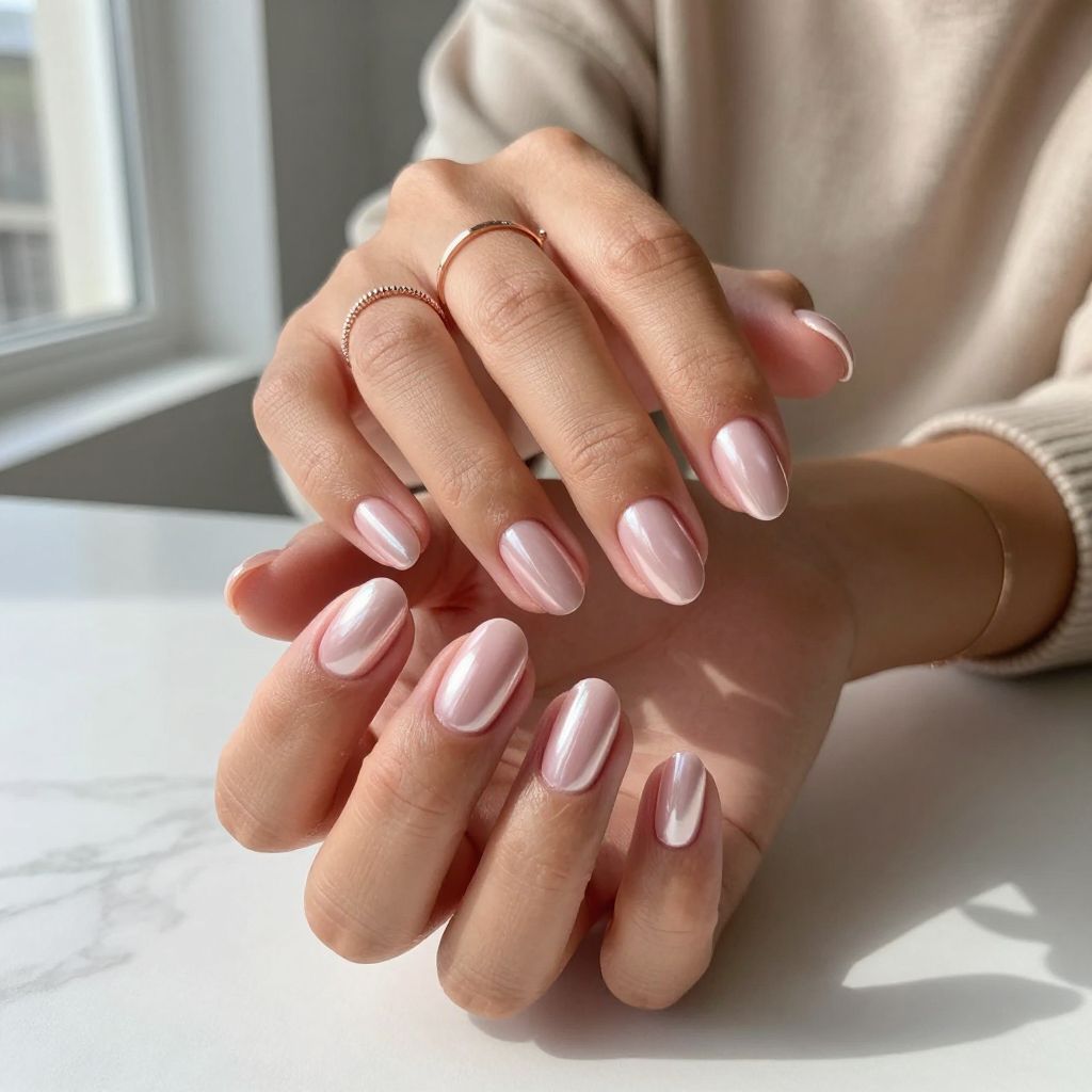 Baby Pink Chrome Pop