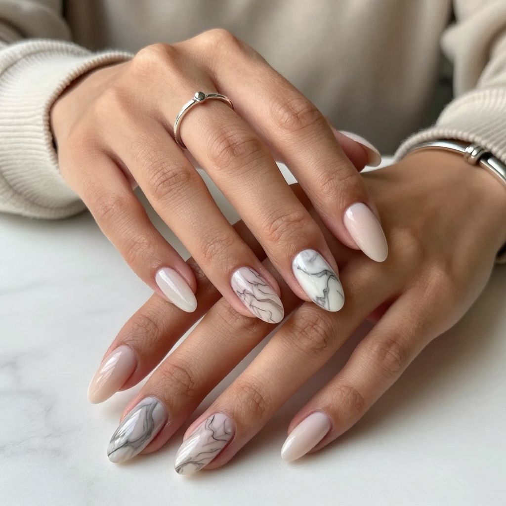 Soft Marble Whispers