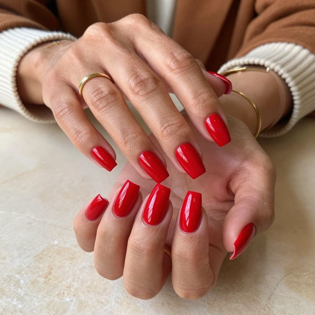 Bold Red Confidence