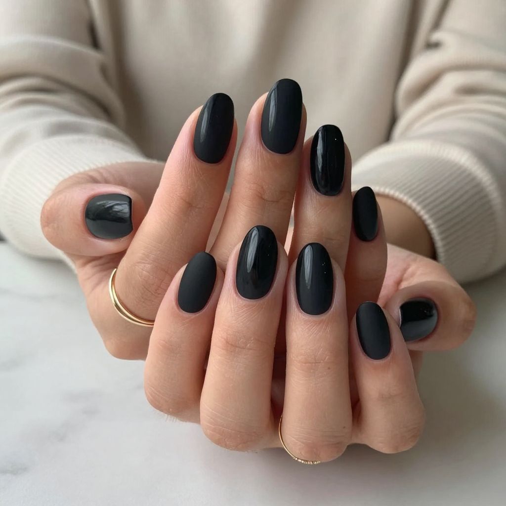 Half Matte Half Gloss