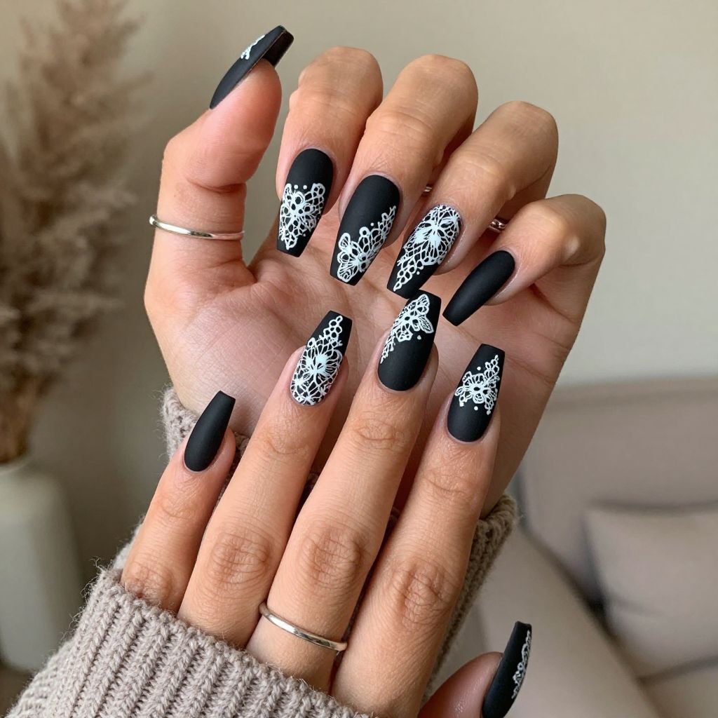 Gothic Lace Black