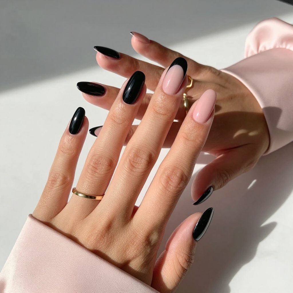 Black and Pink Contrast