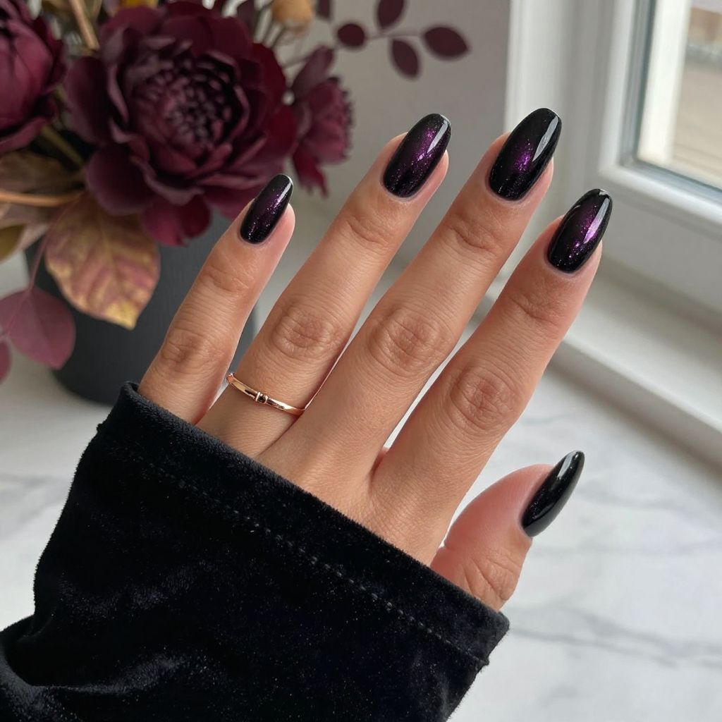 Coffin Nails with Gothic Glam