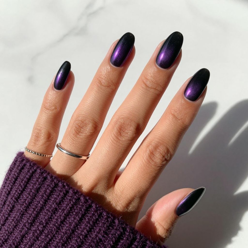 Deep Purple Ombre Mystery