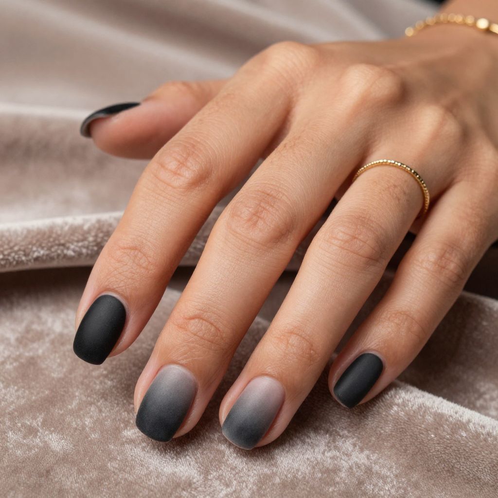 Textured Ombre Velvet Touch