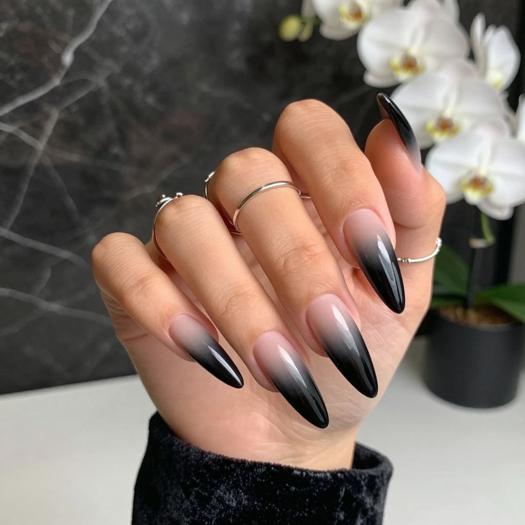 Dramatic Long Ombre Stiletto