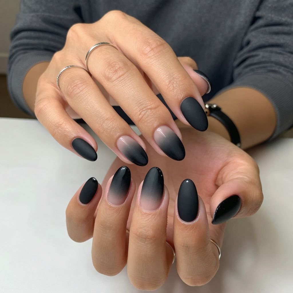 Matte to Glossy Ombre