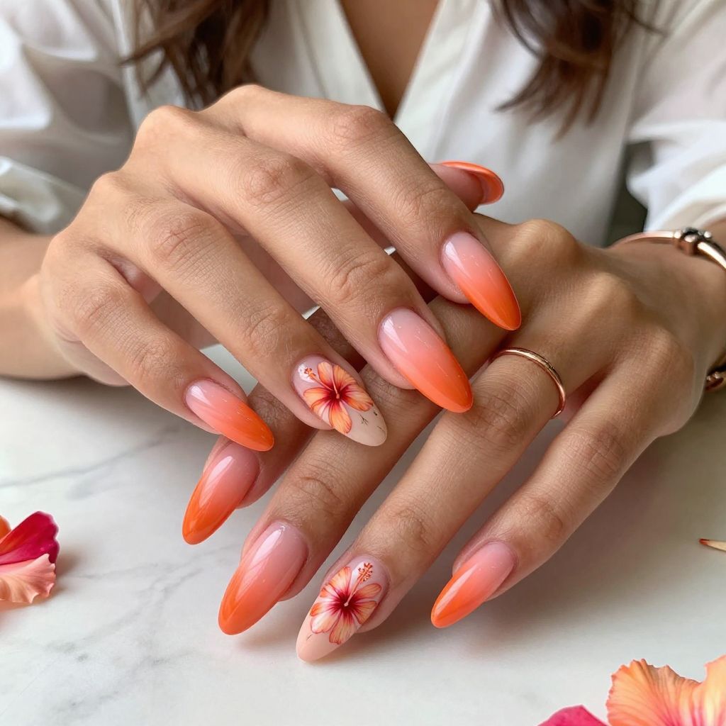Sunset Bloom Gradient