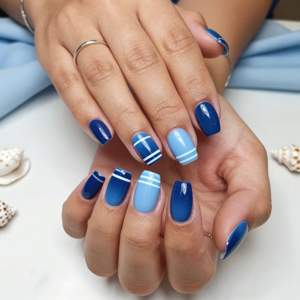 Nautical Stripe Ombre