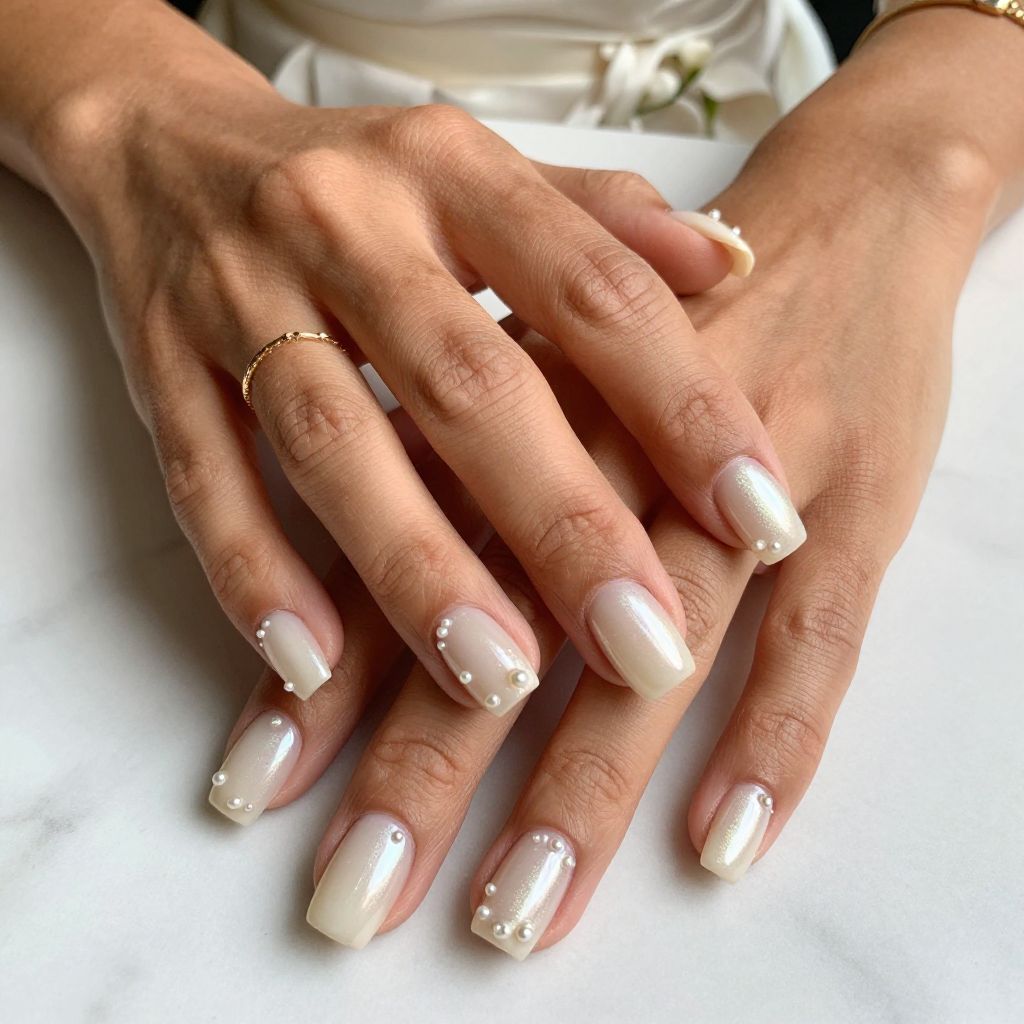 Pearl Embellished Elegance